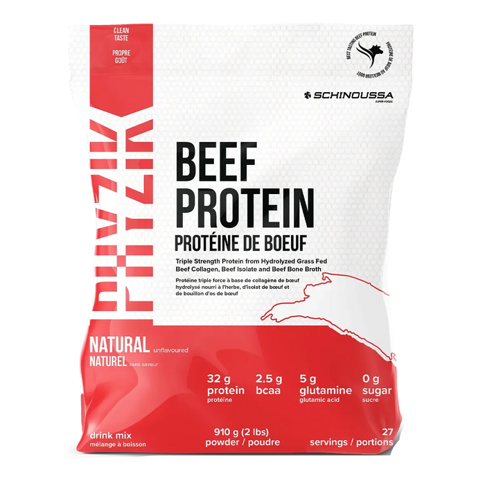 Schinoussa Beef Protein Unflavoured 910g