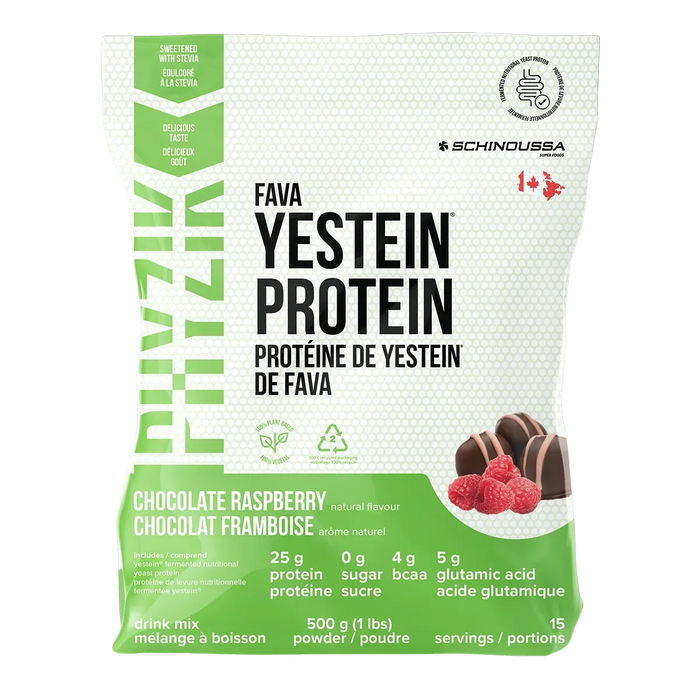 Schinoussa Phyzik Yestein Protein Fermented Yeast Chocolate Raspberry 500g