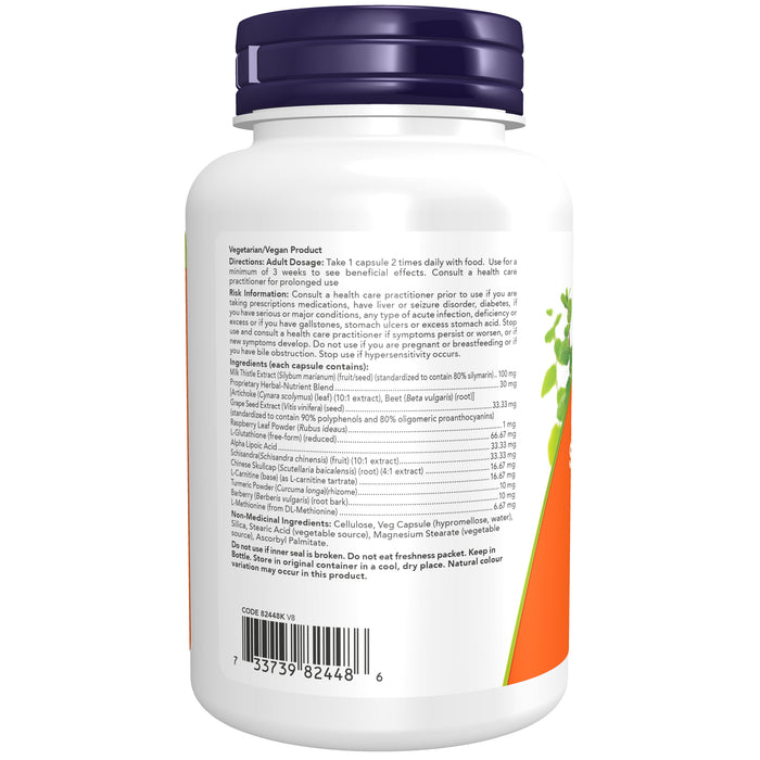 NOW Liver Support 90 Veggie Caps