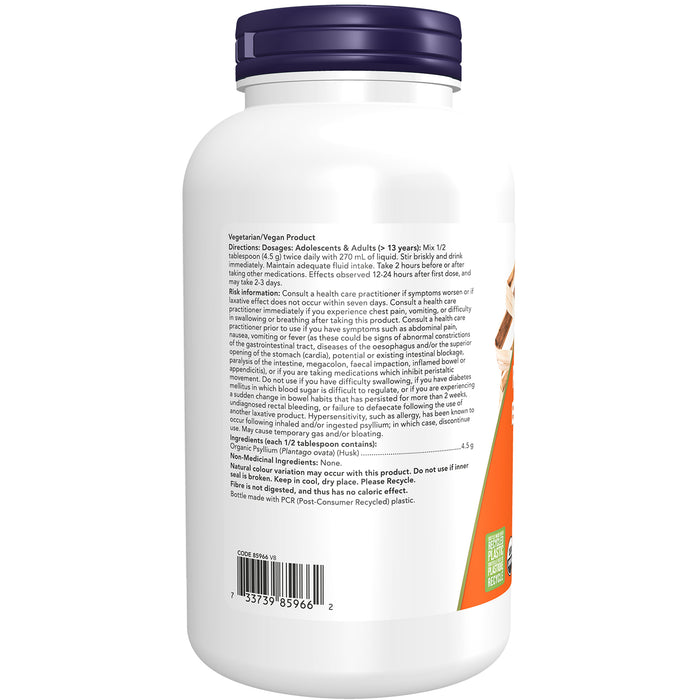 NOW Organic Psyllium Husk 340g