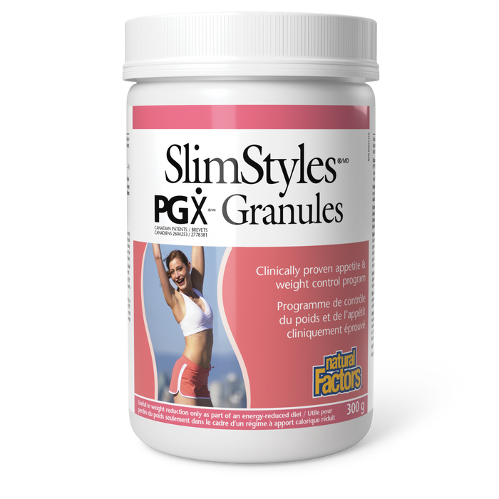 Natural Factors SlimStyles® PGX® Granules 300 g Granules