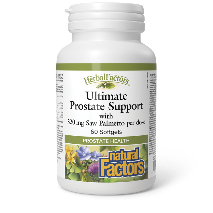 Natural Factors Ultimate Prostate Support 60 Softgels