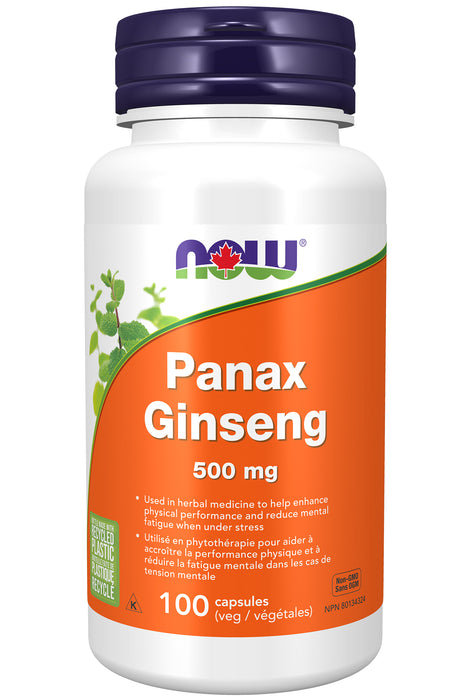 Now Siberian Ginseng 500mg 100 Veggie Caps
