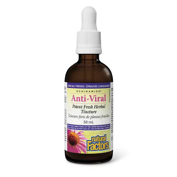 Natural Factors Anti-Viral Potent Fresh Herbal Tincture 50 mL Tincture