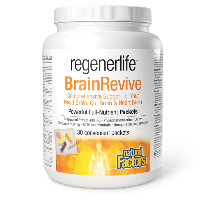Natural Factors BrainRevive 30 Packets