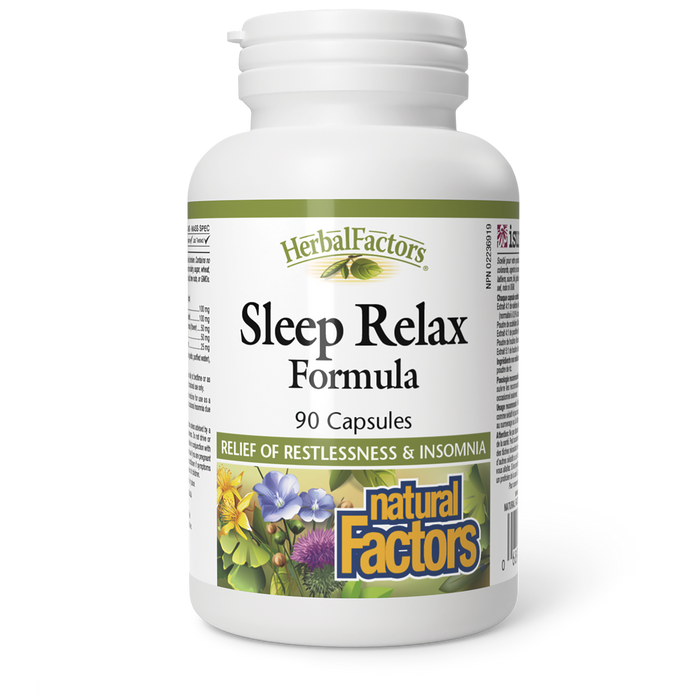 Natural Factors Sleep Relax Formula 90 Capsules