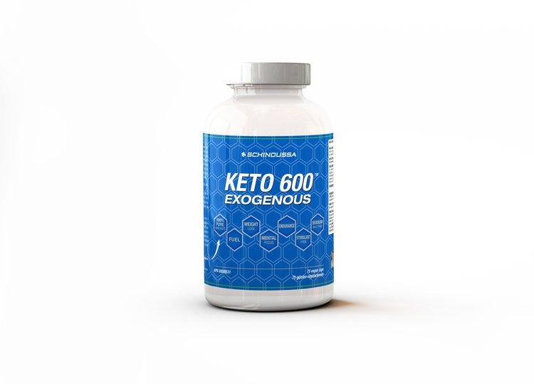 Schinoussa Keto 600 75 Veggie Caps