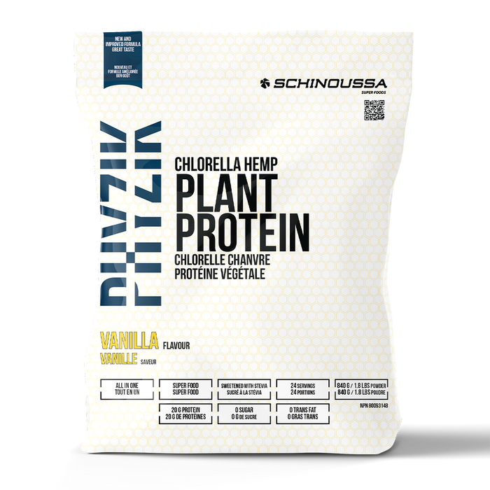 Schinoussa Chlorella Hemp Plant Protein Vanilla 840g