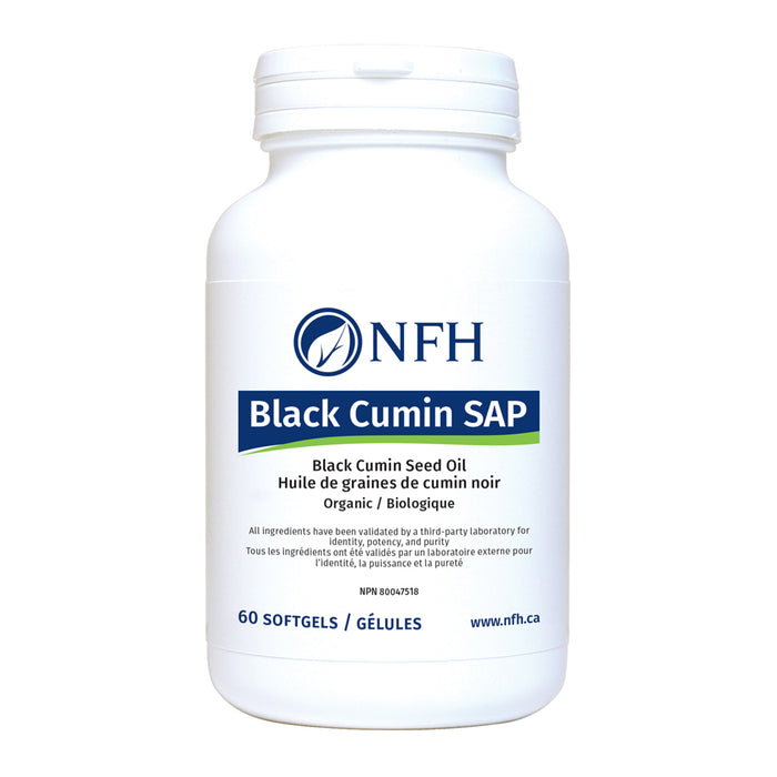 NFH Black Cumin SAP (500 mg organic black cumin seed oilsoftgel) 60 softgels