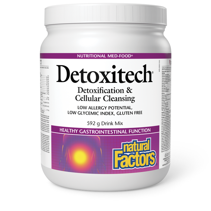 Natural Factors Detoxitech® Detoxification and Cellular Cleansing 592 g Powder