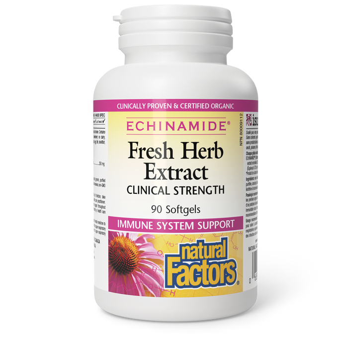 Natural Factors Fresh Herb Extract Clinical Strength 90 Softgels