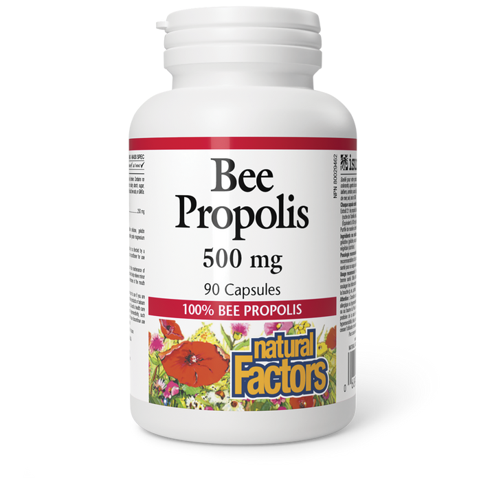 Natural Factors Bee Propolis 500 mg 90 Capsules