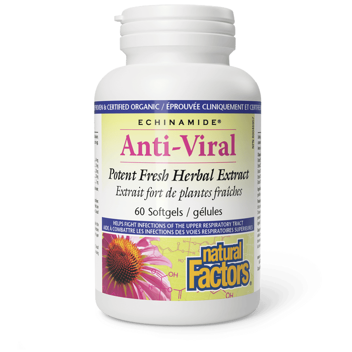 Natural Factors Anti-Viral Potent Fresh Herbal Extract 60 Softgels