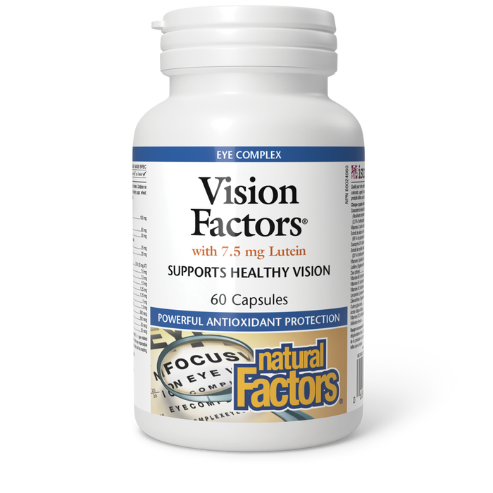 Natural Factors Vision Factors® with 7.5 mg Lutein 60 Capsules