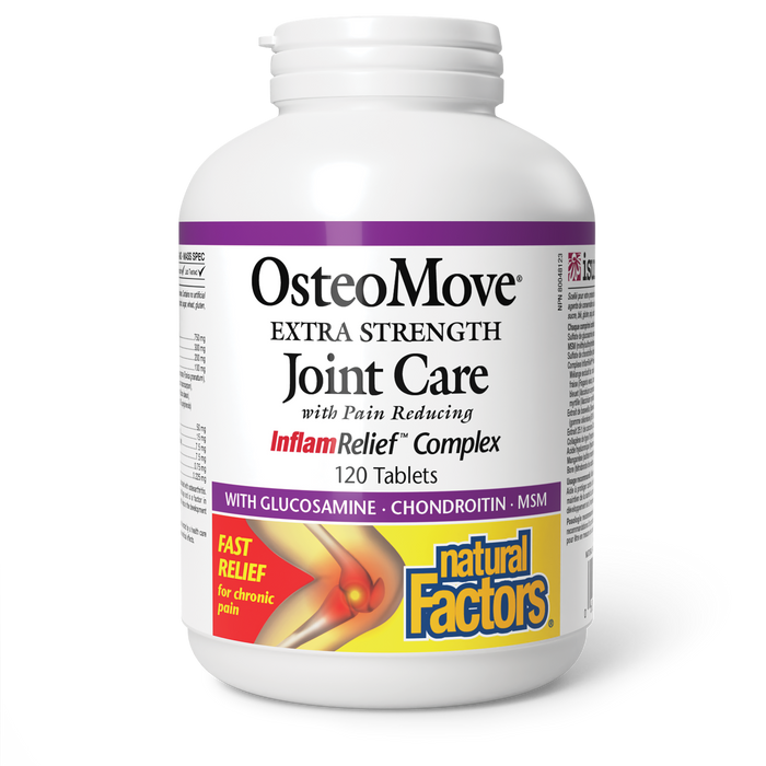 Natural Factors OsteoMove® Joint Care Extra Strength 120 Tablets