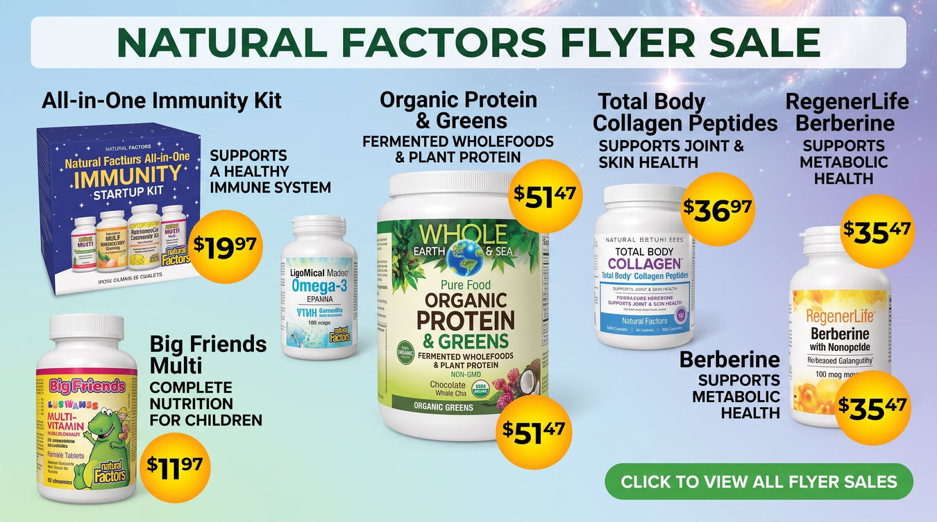 Natural Factors Flyer Sale