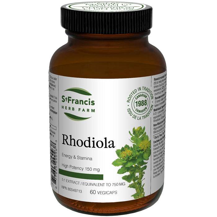 St. Francis Rhodiola 60 Veggie Caps