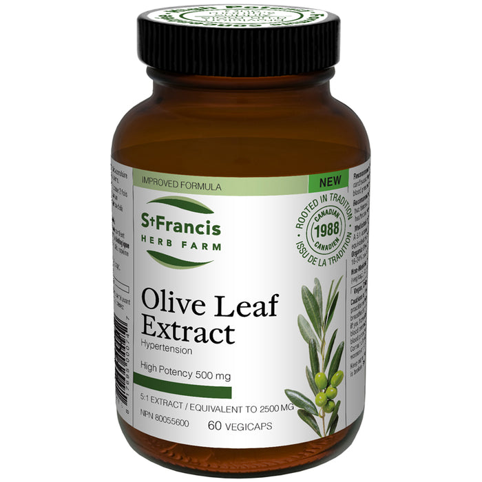 St. Francis Olive Leaf Extract 60 Veggie Caps