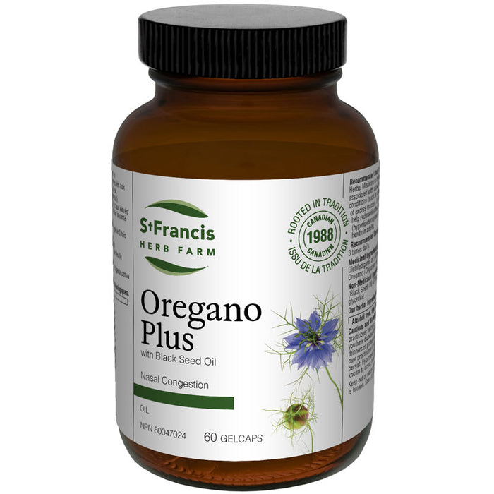 St. Francis Oreganum Plus 60 Gelcaps