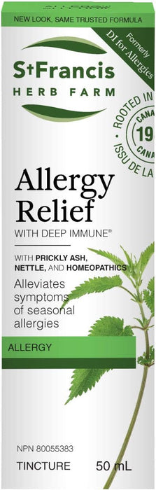 St. Francis Allergy Relief with Deep Immune 50mL