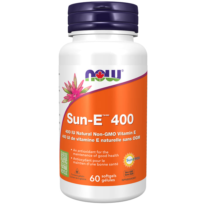 NOW Sun-E 400 60 Softgels