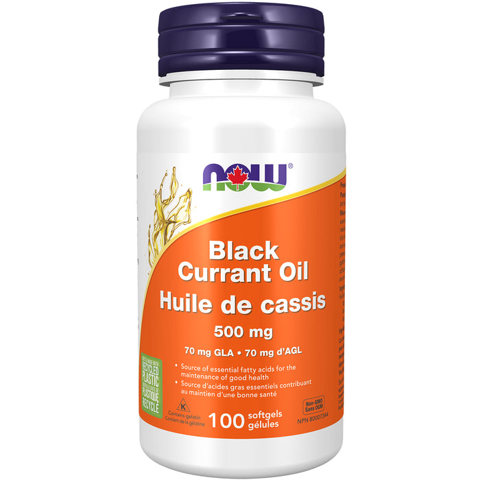 NOW Black Currant Oil 500mg 100 Softgels