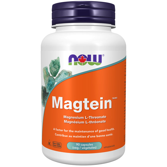 NOW Magtein Magnesium L-Threonate 90 Veggie Caps