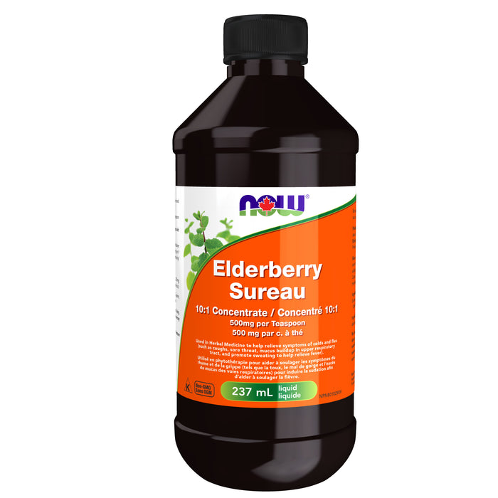 NOW Elderberry 10:1 Concentrate 237mL