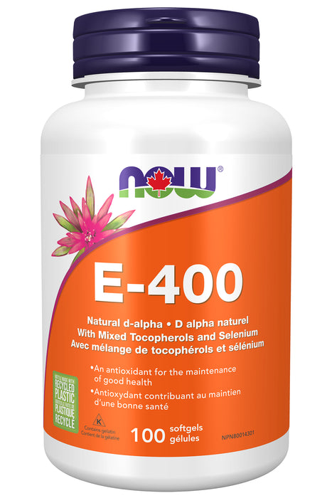 NOW E-400 100 Softgels