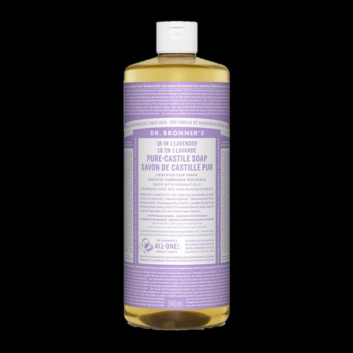 Dr. Bronner's 18-In-1 Pure-Castile Liquid Soap Lavender 946mL