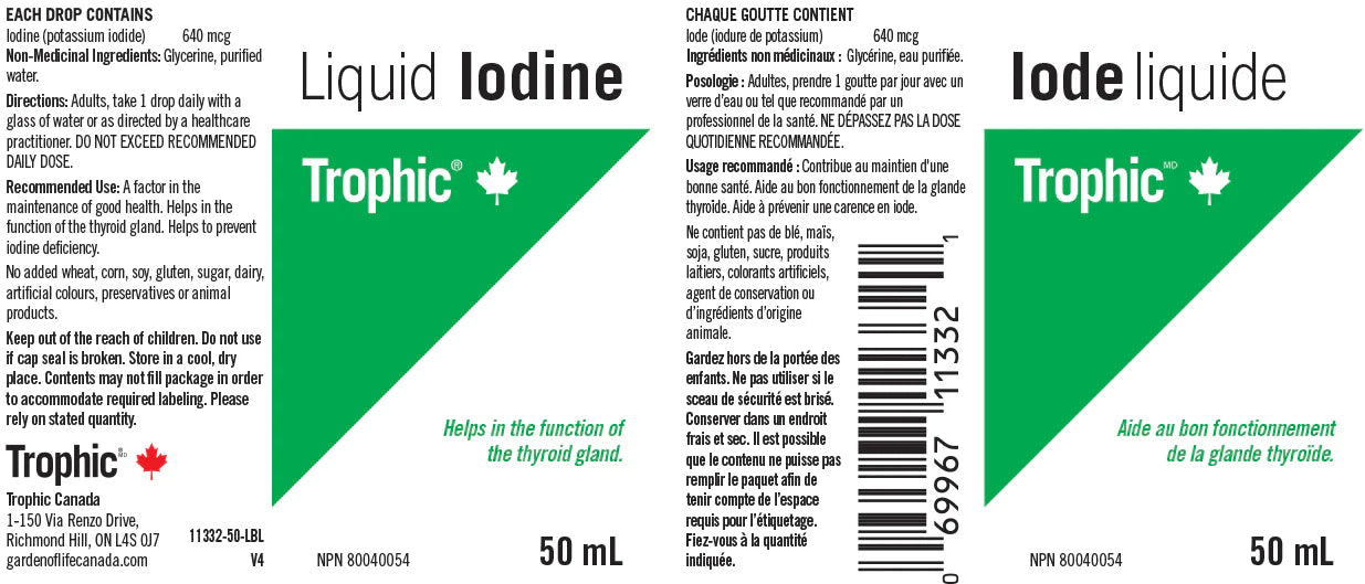 Trophic Liquid Iodine 50mL