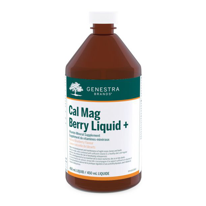 Genestra Cal Mag Berry Liquid+ 450mL