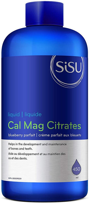 Sisu Calcium Magnesium Citrates Liquid Blueberry Parfait 450mL