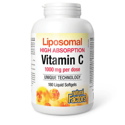 Natural Factors Liposomal Vitamin C 1000mg 180 Softgels