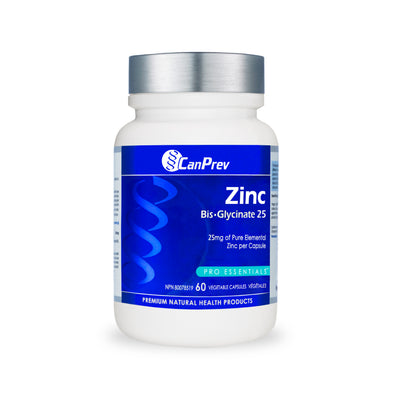 CanPrev Zinc Bis-Glycinate 25 60 v-caps