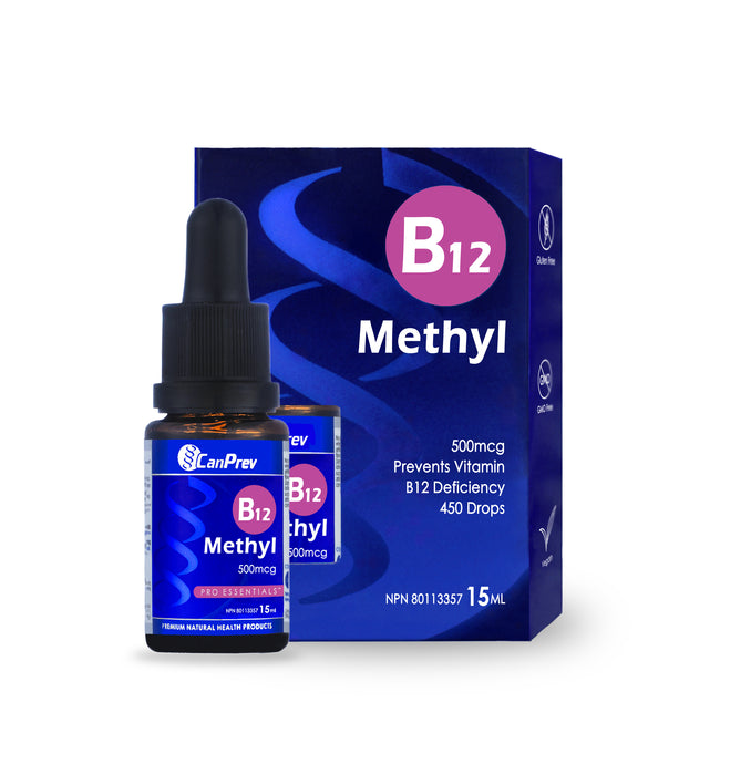 CanPrev B12 Methyl 500mcg Drops 15 ml