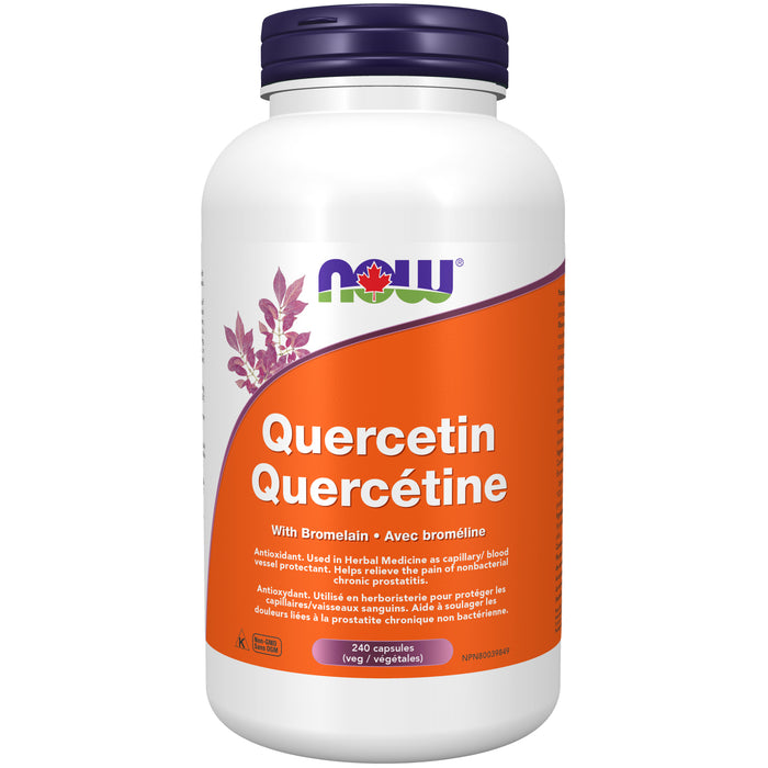 NOW Quercetin with Bromelain 240 Veggie Caps