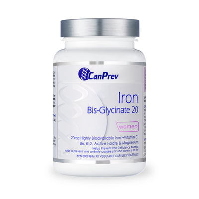 CanPrev Iron Bis Glycinate 20 90 v-caps