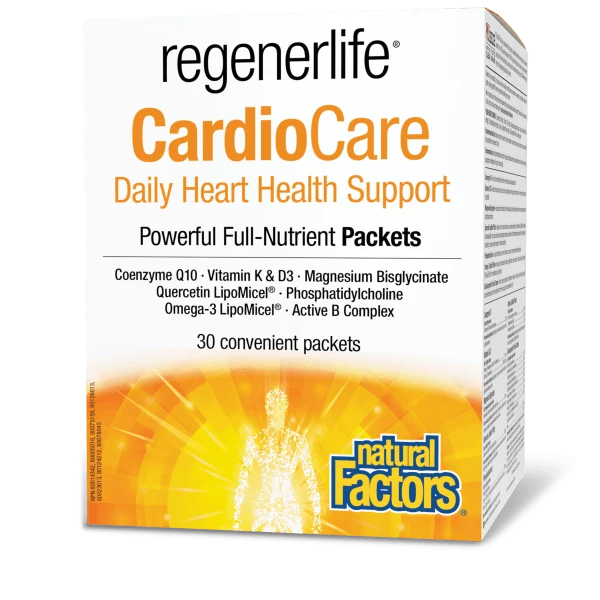 Natural Factors Regenerlife CardioCare 30 Packets