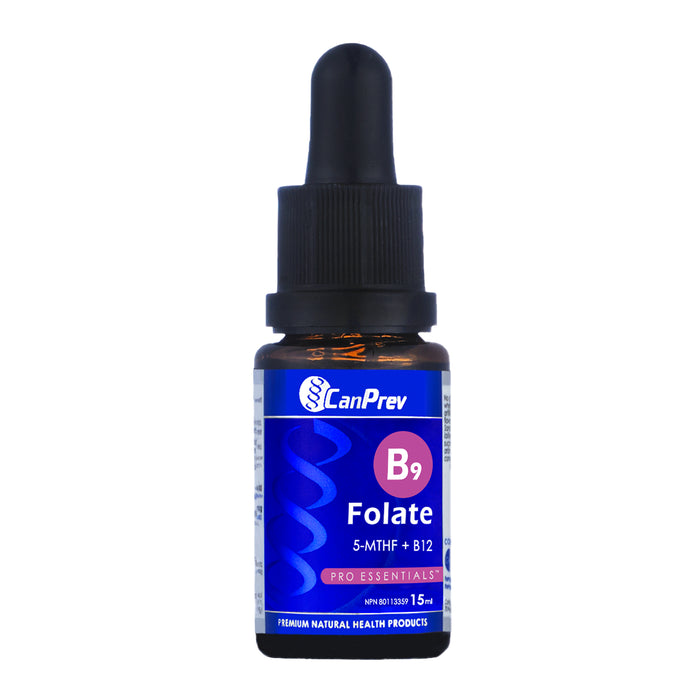 CanPrev B9 Folate 200mcg Drops 15 ml