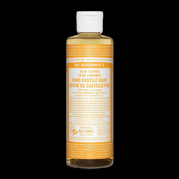 Dr. Bronner's 18-In-1 Pure-Castile Soap Citrus 237mL