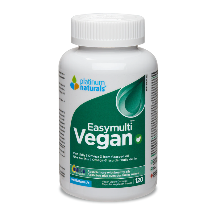 Platinum Naturals Easymulti Vegan 120 Veggie Caps