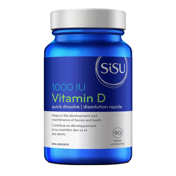 Sisu Vitamin D 1000 IU 90 Tablets