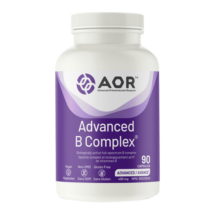 AOR Advanced B Complex 499mg 90 Capsules