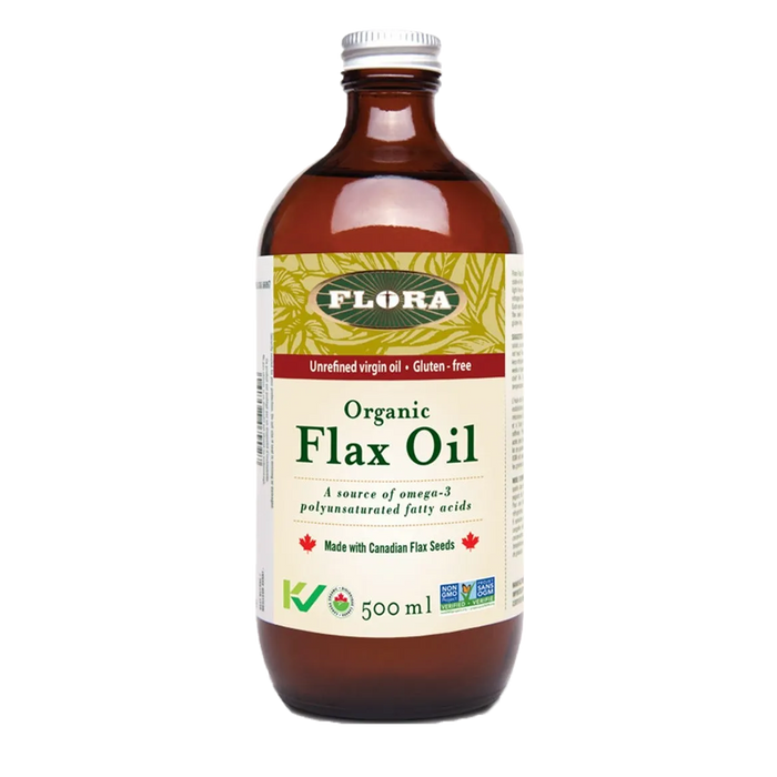 Flora Organic Flax Oil 500mL