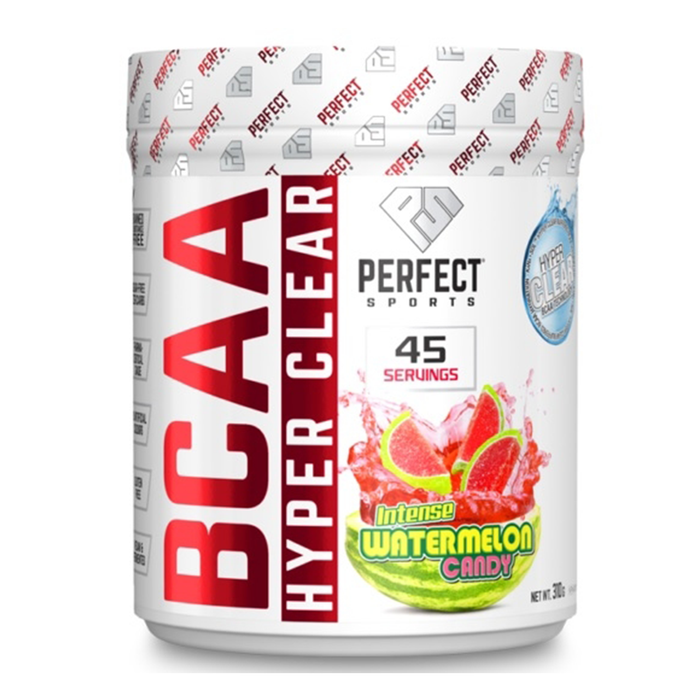 Perfect Sports BCAA Hyper Clear Watermelon 45 Servings