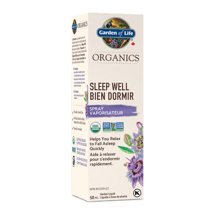 Garden of Life Organics Sleep Well Spray 58mL