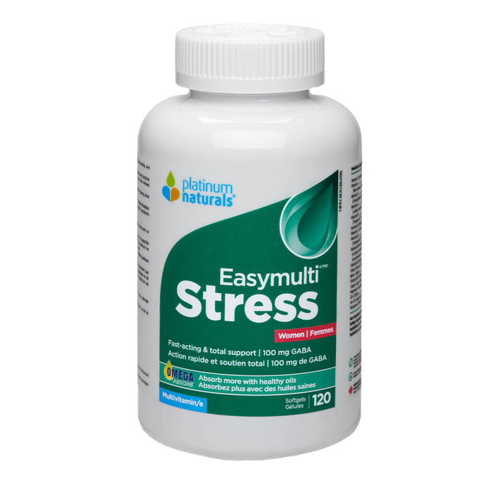 Platinum Naturals Easymulti Stress for Women 120 Softgels