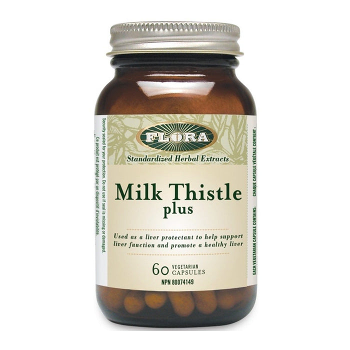 Flora Milk Thistle Plus 60 Veggie Caps