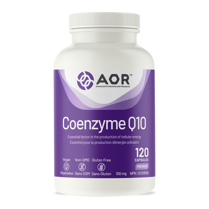 AOR Coenzyme Q10 120 Capsules